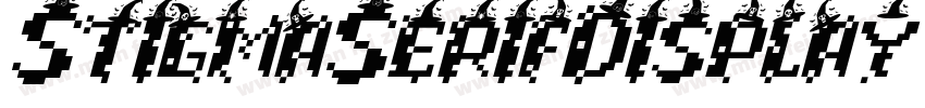 StigmaSerifDisplay Regular字体转换